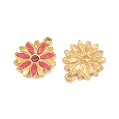 304 Stainless Steel Enamel Pendants&nbsp;SA-CBADC81-09G