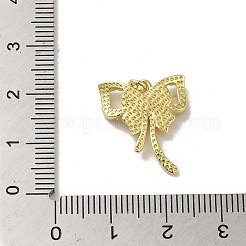 Rack Plating Brass Micro Pave Cubic Zirconia Pendants&nbsp;KK-H473-08D-G