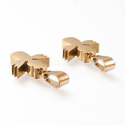Ion Plating(IP) 304 Stainless Steel Pendants&nbsp;STAS-F253-13G