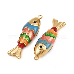 304 Stainless Steel Enamel Pendants&nbsp;STAS-I352-08G
