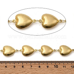 304 Stainless Steel Heart Link Chains&nbsp;CHS-C021-01A-G