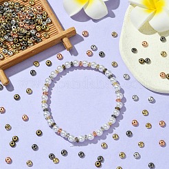 300Pcs 6 Styles CCB Plastic Beads&nbsp;FIND-YW0004-93A