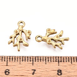 304 Stainless Steel Pendant Rhinestone Settings&nbsp;STAS-T067-44G