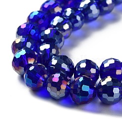 Electroplate Glass Bead Strands&nbsp;EGLA-R040-12mm-03