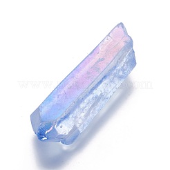 Electroplate Natural Quartz Crystal Beads&nbsp;KK-F757-G06