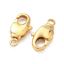 Brass Lobster Claw Clasps&nbsp;KK-H532-17D-G
