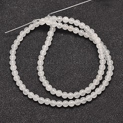 Natural Malaysia Jade Bead Strands&nbsp;G-A146-4mm-A29