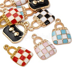 10Pcs 5 Styles Alloy Enamel Pendants&nbsp;ENAM-FP0002-38