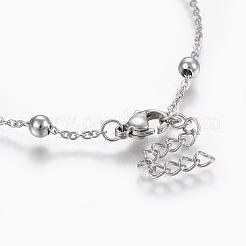 304 Stainless Steel Anklets&nbsp;AJEW-H013-01