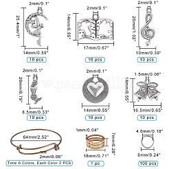 DIY Adjustable Brass Expandable Bangle Making&nbsp;DIY-PH0026-21