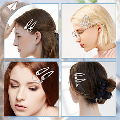 36Pcs 6 Style Iron Snap Hair Clips&nbsp;PHAR-CP0001-08