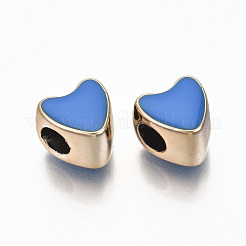 UV Plating Acrylic European Beads&nbsp;OACR-R080-02KC