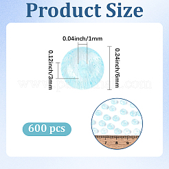600Pcs Glass Seed Beads&nbsp;SEED-PA0001-17A