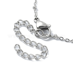 Alloy Peace Sign Charm Bracelet&nbsp;BJEW-JB09785