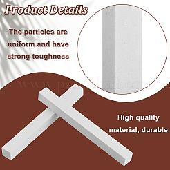 6Pcs White Corundum Grinding Whet Stone&nbsp;AJEW-GA0006-92