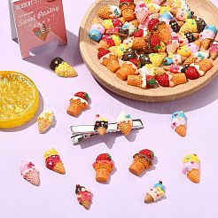 52Pcs 13 Styles Resin Cabochons&nbsp;RESI-CJ0004-86