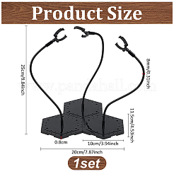 Plastic Model Assembled Action Figure Display Holders&nbsp;ODIS-WH0030-133A