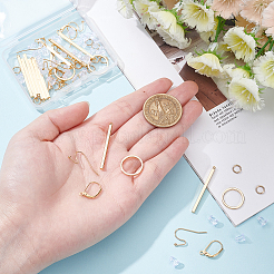 DIY Vertical Bar Pendant Earrings Making Kit&nbsp;DIY-BC0004-49