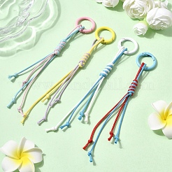 4Pcs Korean Waxed Polyester Cord Pendant Decorations&nbsp;HJEW-JM04415