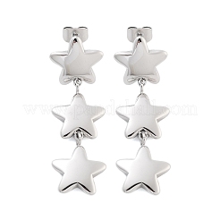 304 Stainless Steel Stud Earrings&nbsp;EJEW-S226-10P-03