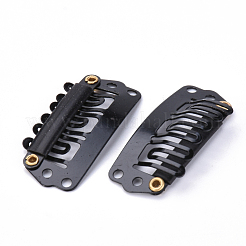 Spray Painted Iron Snap Hair Clips&nbsp;OHAR-S195-17