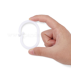 30Pcs Plastic Curtain Hook&nbsp;FIND-CN0002-42A