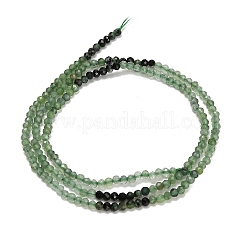 Gradient Color Natural Green Jade Beads Strands&nbsp;GG-CBA77FB-B03-2mm