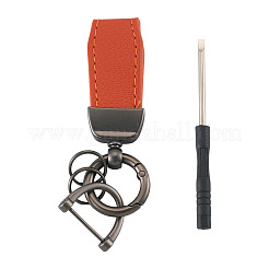 PU Leather Keychains&nbsp;KEYC-TADJ0009-03B-02