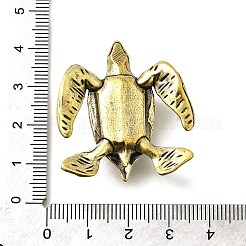 Brass Tortoise Figurine Statue for Living Room Table Home Decoration&nbsp;DJEW-Q008-02A-AB