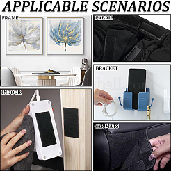 16 Pairs Nylon with Polyester Hook and Loop Tapes&nbsp;AJEW-GF0012-50