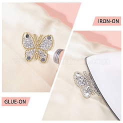 18Pcs 3 Styles Butterfly Hotfix Rhinestone Appliques&nbsp;DIY-CA0007-62