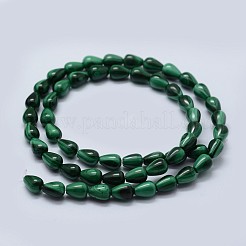 Natural Malachite Beads Strands&nbsp;G-F571-25