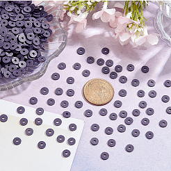 10 Strands Flat Round Handmade Polymer Clay Beads&nbsp;CLAY-PH0001-44C