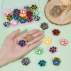 26Pcs 13 Colors Food Grade Eco-Friendly Silicone Focal Beads&nbsp;SIL-ME0001-02