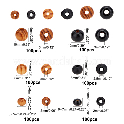 Natural Wood Beads&nbsp;WOOD-PH0001-33-LF-WH