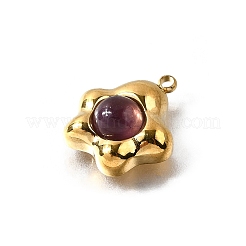 Natural Amethyst Pendants&nbsp;STAS-F318-08A-G