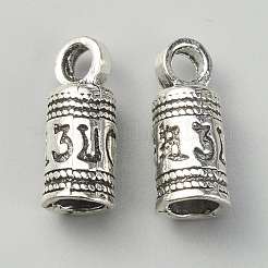 Zinc Alloy Cord End&nbsp;FIND-WH0144-86E-AS
