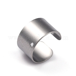 Tarnish Resistant 304 Stainless Steel Ear Cuff Findings&nbsp;STAS-H151-09P