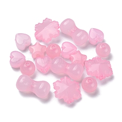 5 Styles Imitation Jelly Acrylic Beads&nbsp;MACR-YW0001-96