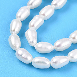 Natural Cultured Freshwater Pearl Beads Strands&nbsp;PEAR-N012-04M