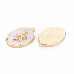 Brass Birth Floral Pendants&nbsp;LS-KK-S364-283