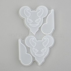 Demon Straw Topper Silicone Molds Decoration&nbsp;X-DIY-J003-10