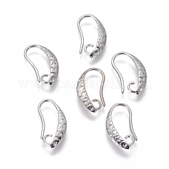 Brass Earring Hooks&nbsp;KK-E779-03P