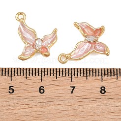 Alloy Enamel & Crystal Rhinestone Pendants&nbsp;RB-CBA415D-41G