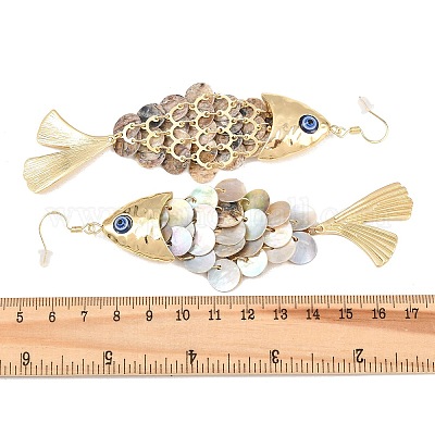 Alloy Dangle Earrings&nbsp;EJEW-D349-01G-1