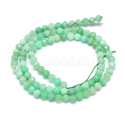 Natural Chrysoprase Beads Strands&nbsp;G-G106-C01-03-1