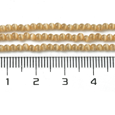 Cat Eye Beads Strands&nbsp;CE-Z001-01G-1