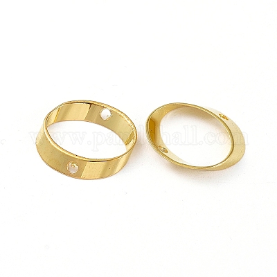 Rack Plating Brass Bead Frames&nbsp;LS-KK-D530-07G-1