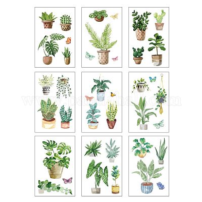 PVC Window Sticker&nbsp;DIY-WH0435-001-1