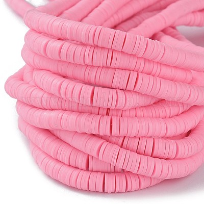 Handmade Polymer Clay Beads&nbsp;X-CLAY-R067-3.0mm-28-1